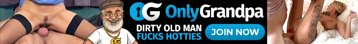 OnlyGrandpa 728 by 90 animated leaderboard poster